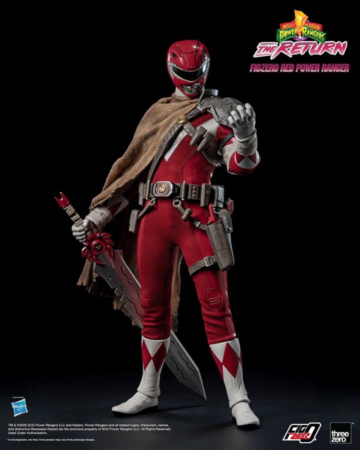 [Pre-Order] FigZero: MMPR The Return - Red Power Ranger Sixth Scale Figure